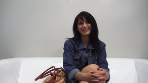 Young stepmom rough dick sucking cumshot at casting in HD