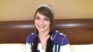 Exploited Teens: Pocahontas Jones in POV rough throat fuck