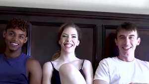 Bisexual threesome