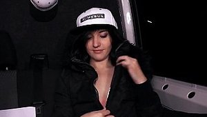 Bums Bus: Naughty Alina Lamour got her pussy smashed