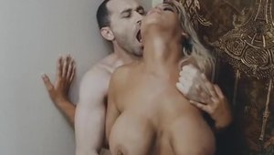 Big tits Bridgette B gangbang