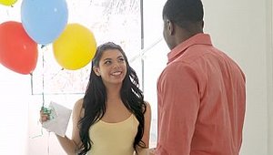 Dark X - Gina Valentina with Isiah Maxwell nailed rough