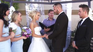 Naughty Weddings: Alix Lynx and Danny Mountain ramming hard