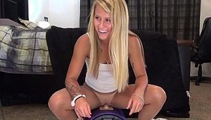 Scam Model - Blonde ramming hard HD