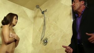 Wet teen helps with real fucking in HD