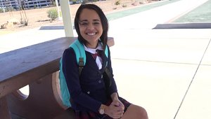 Holed - Schoolgirl Holly Hendrix anal sex