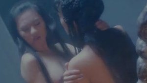 Asian lesbians rubbing