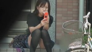 Asian amateur wishes for fucking wearing socks