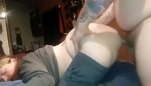 Real fucking with curvy blonde haired